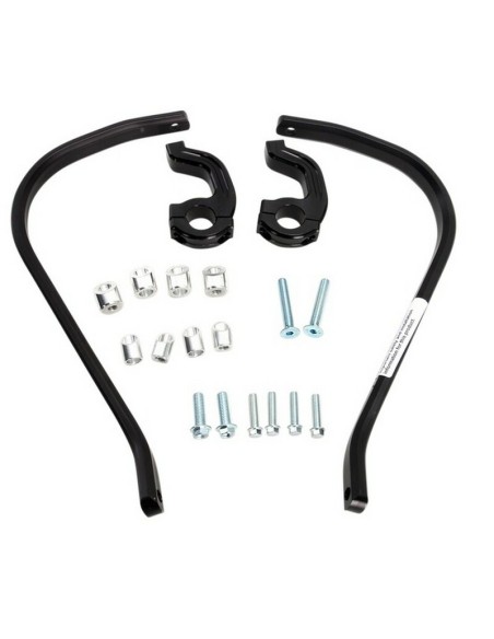 Kit Barras Protectoras Moose Racing Puños Contour Negro