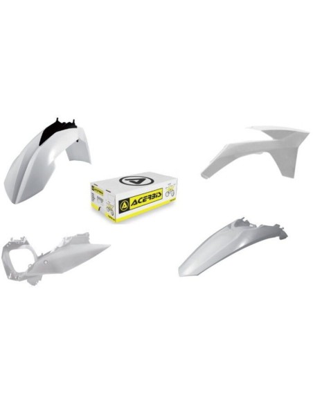 Kit Plásticos Acerbis KTM SX/SX-F 11-12 Blanco