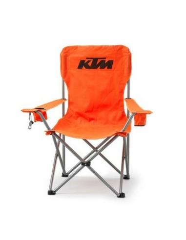 Silla Plegable Paddock KTM Racetrack Naranja