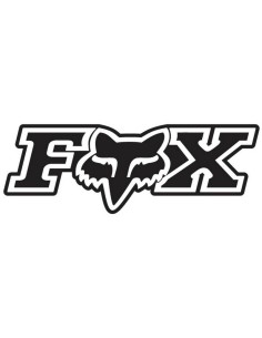 Adhesivo Fox Corporate Negro (76 mm)