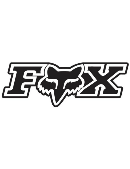 Adhesivo Fox Corporate Negro (76 mm)