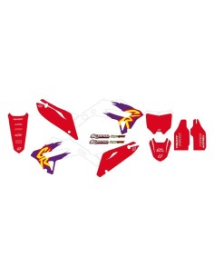 Kit Adhesivos Blackbird Retrò Polisport MX Restyling 2022 Honda CR 125/250 R 02-07