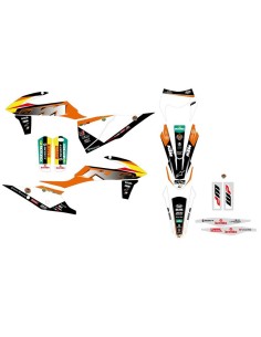 Kit Adhesivos Blackbird Réplica Trophy 2021 KTM EXC 20-22 SX-SXF 19-22