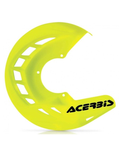Protector Disco Delantero Acerbis X-Brake Amarillo Flúor