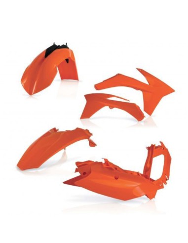 Kit Plásticos Acerbis KTM EXC/EXC-F 2012 Naranja