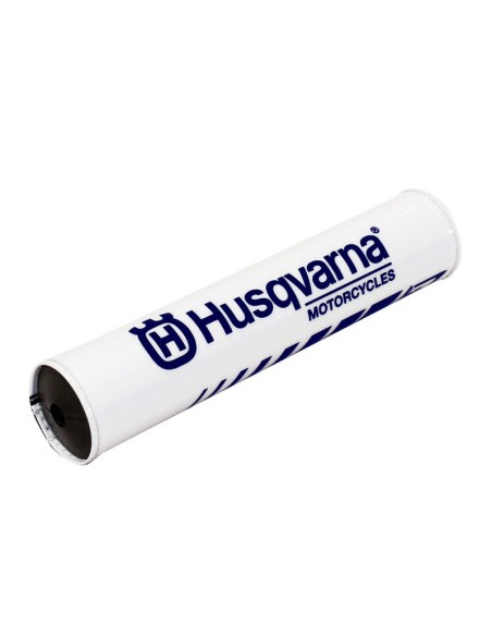 Protector Manillar con Barra Blackbird Trad Husqvarna Blanco/Azul
