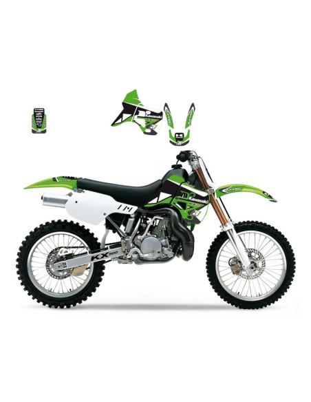 Kit Adhesivos Blackbird KX 500 88-04