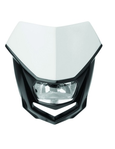 Faro Polisport Halo Blanco/Negro