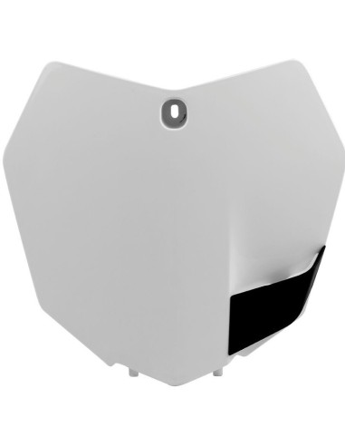 Placa frontal polisport KTM SX/ SXF/ EXC/ EXCF 2013-14 blanco