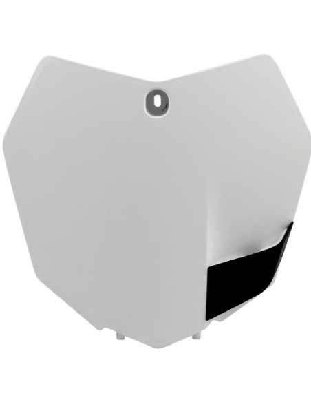 Placa frontal polisport KTM SX/ SXF/ EXC/ EXCF 2013-14 blanco