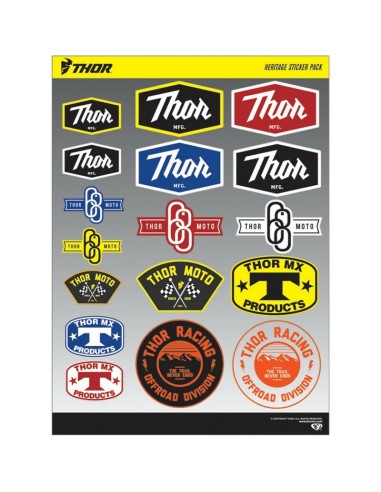 Pack Adhesivos Thor Heritage