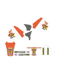 Kit Adhesivos Tecnosel Replica Team Honda 1991 CR 125 91-92 CR 250 90-91