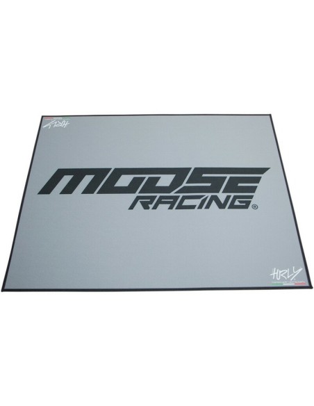 Alfombra Moose Racing 78x99 cm Gris/Negro