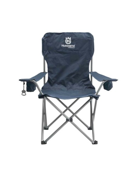 Silla Plegable Paddock Husqvarna Azul