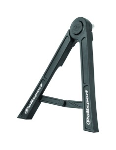 Triángulo Plegable Descanso de Moto Negro
