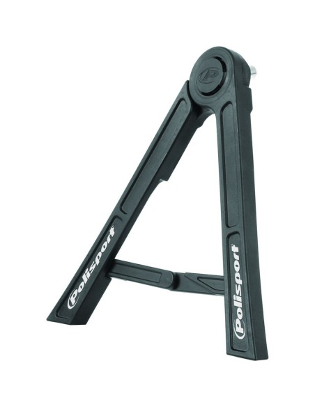 Triángulo Plegable Descanso de Moto Negro