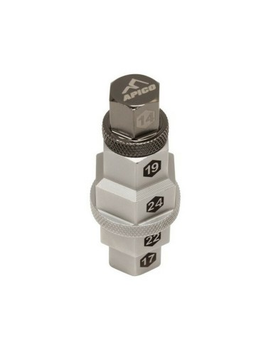 Herramienta para Eje Hexagonal 5 en 1 Apico