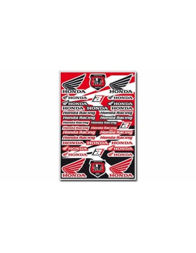 Panel de Adhesivos Blackbird Honda