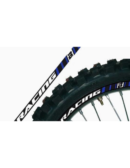Kit Adhesivos Llanta Blackbird Crystall Azul