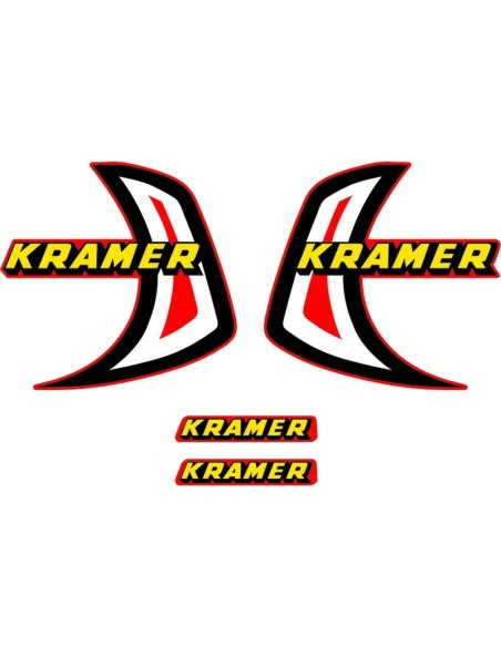 Kit Adhesivos Tecnosel Replica OEM Kramer 1980 ER 1980
