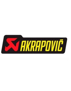 Adhesivo Akrapovic 34x120 mm