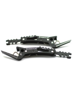 Estriberas Pasajero Cross Plus Universales Negro