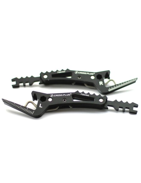 Estriberas Pasajero Cross Plus Universales Negro
