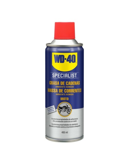 Grasa de Cadenas Moto WD-40 400 ml