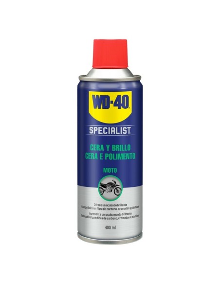 Cera y Brillo Moto WD-40 400 ml