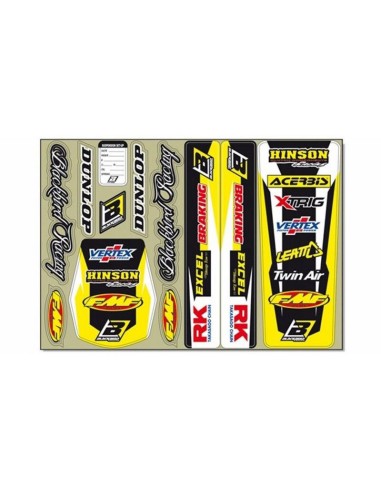Kit Adhesivos Blackbird Standard Suzuki