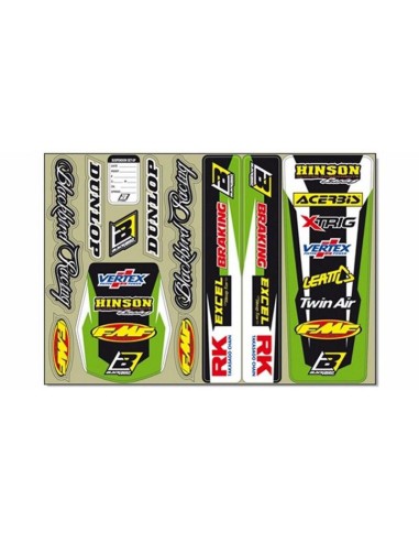 Kit Adhesivos Blackbird Standard Kawasaki