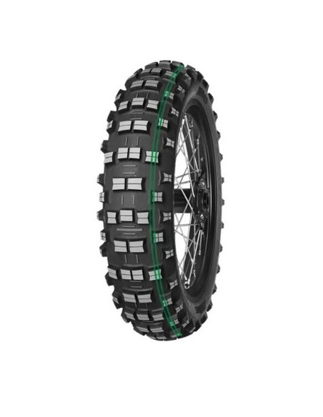 Neumático Mitas Terra Force-EF 140/80/18 70M Super Soft Doble Línea Verde (REF: 26285)