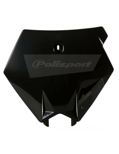 Placa frontal polisport KTM SX/SXF 03-06 negro