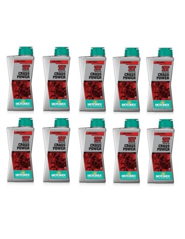 Aceite Motorex Cross Power 2T Caja 10 Litros
