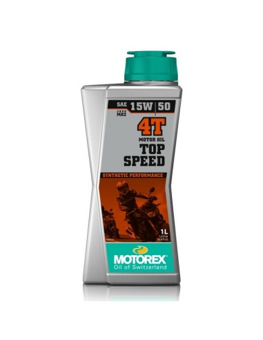 Aceite Motorex Top Speed 4T 15W/50 1 Litro
