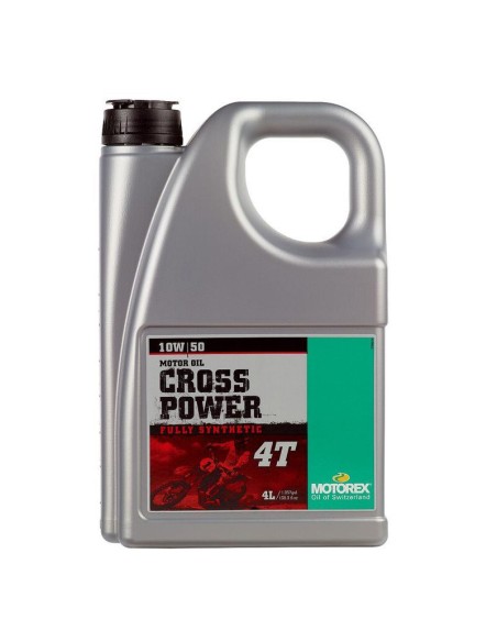 Aceite Motorex Cross Power 4T 10W/50 4 Litros