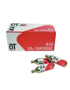Caja de 30 Cartuchos CO2 QT Cycle Tech 16G