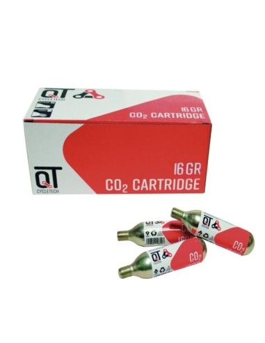 Caja de 30 Cartuchos CO2 QT Cycle Tech 16G