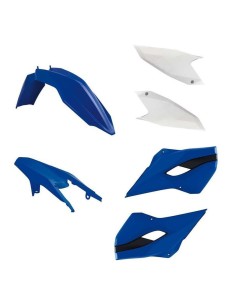 Kit Plásticos Race Tech Husaberg TE/FE 13-14 Azul/Blanco