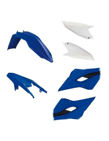 Kit Plásticos Race Tech Husaberg TE/FE 13-14 Azul/Blanco