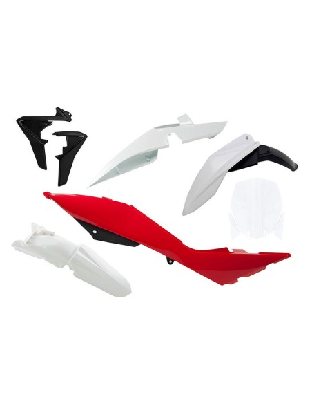 Kit Plásticos Race Tech Husqvarna TC/TE 449/511 11-13 Blanco/ Rojo/Negro