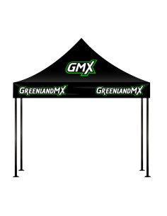 Carpa Reforzada 3x3 Negra GMX