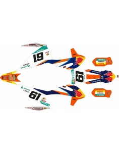 Kit Adhesivos Completo KTM SX/SX-F 19-22 Jorge Prado Réplica 21