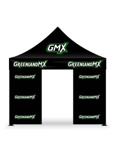 Lona de Pared de Carpa 3X3 con Puerta