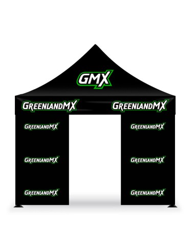 Lona de Pared de Carpa 3X3 con Puerta