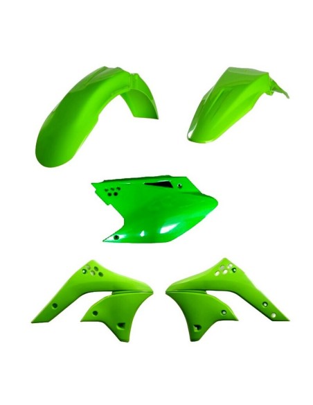 Kit Plásticos Race Tech Kawasaki KX 250 F 06-08 Verde