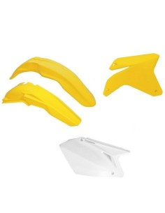 Kit Plásticos Race Tech Suzuki RMZ 450 05-06 Amarillo/Blanco