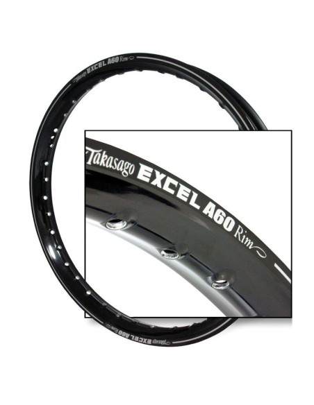 Aro Excel A60 Trasero 18 x 2.15 32 H Honda Negro