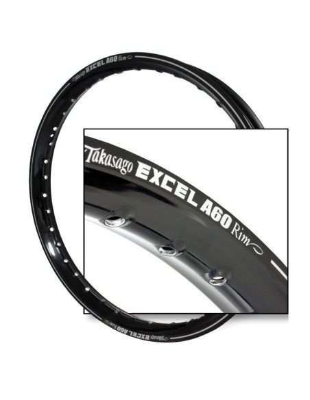 Aro Excel A60 Trasero 19 x 1.85 32 H Honda Negro