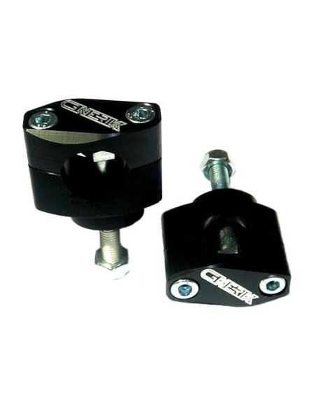 Torretas de Sujección Gnerik 22 mm (Eje 10 mm) Negro